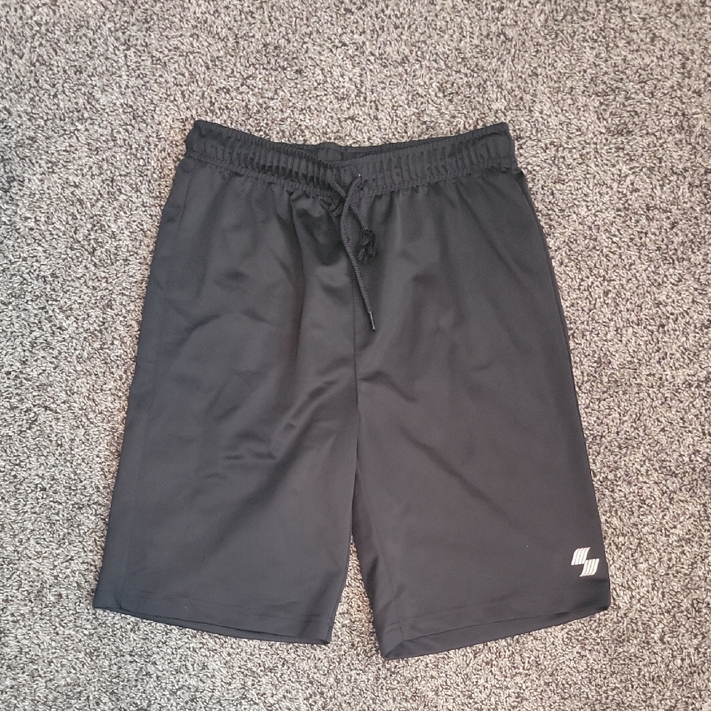 NWOT Boys Black Athletic Shorts